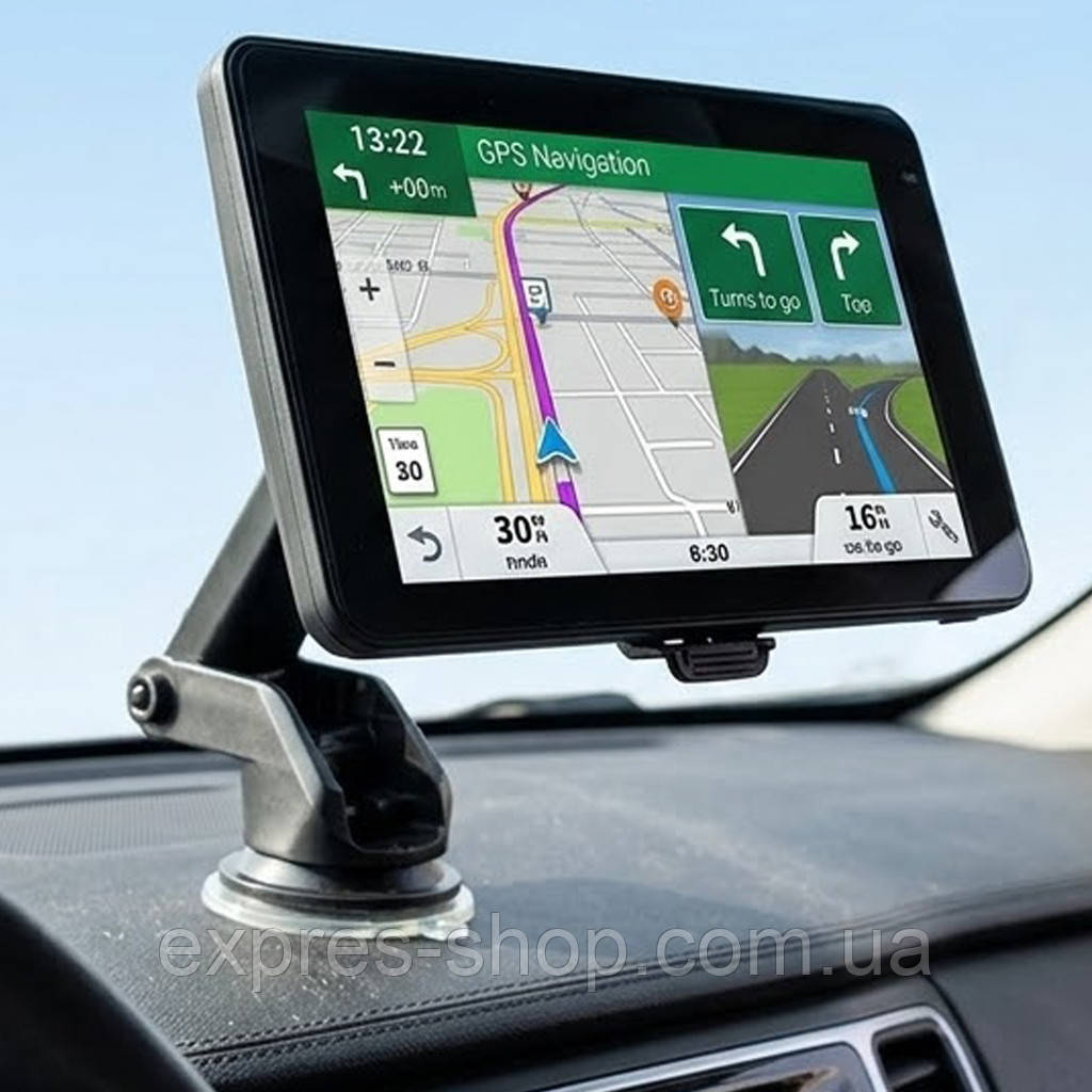 Монітор для камери заднього виду 7", Carplay + камера, Чорний / Монітор для автомобіля / Автомобільна мультимедійна система, фото 1