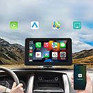 Монітор для камери заднього виду 7", Carplay + камера, Чорний / Монітор для автомобіля / Автомобільна мультимедійна система, фото 5