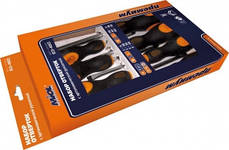 Набір викруток CrV 6шт Miol 63-470