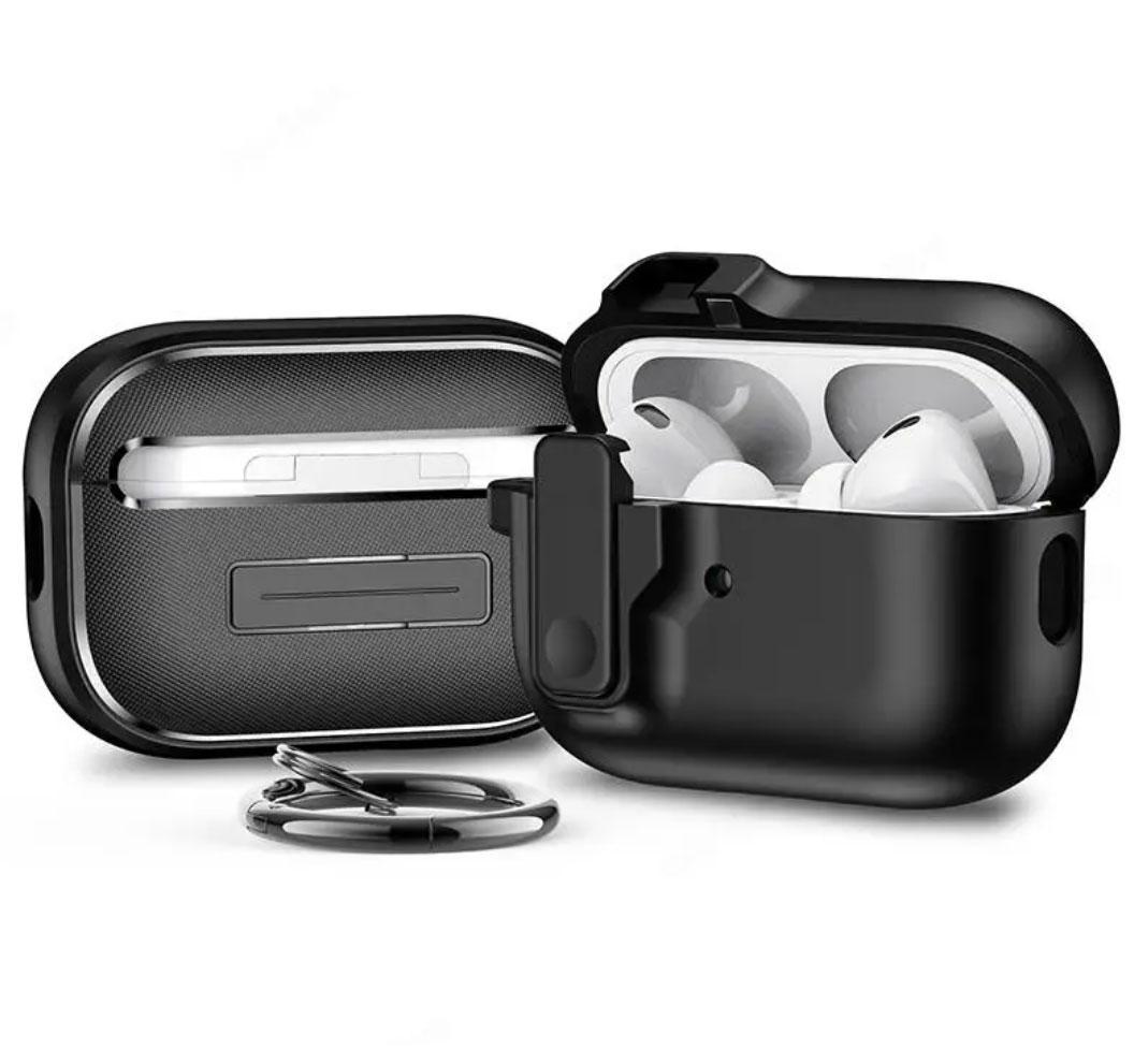 Чохол Primo Secure Case для навушників AirPods Pro 2 - Black, фото 1
