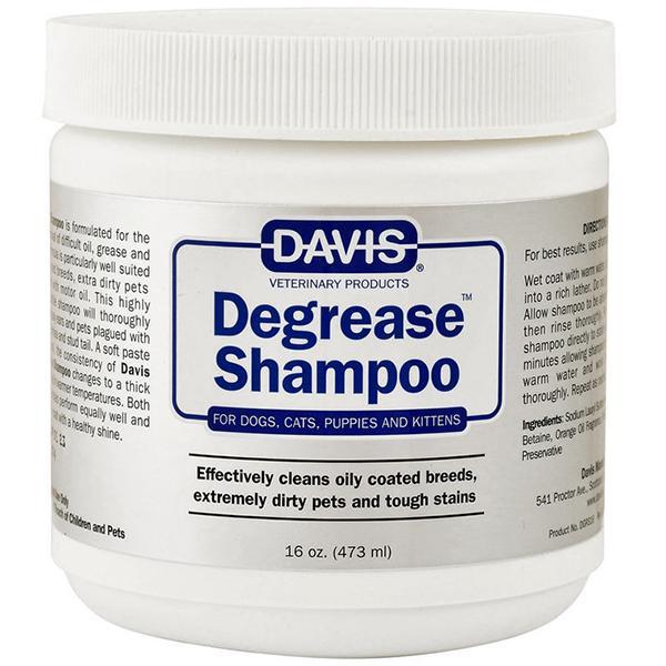 Шампунь Davis Degrease Shampoo обезжирюючих, для собак, котів, 454 мл - фото 1 - id-p2688315724