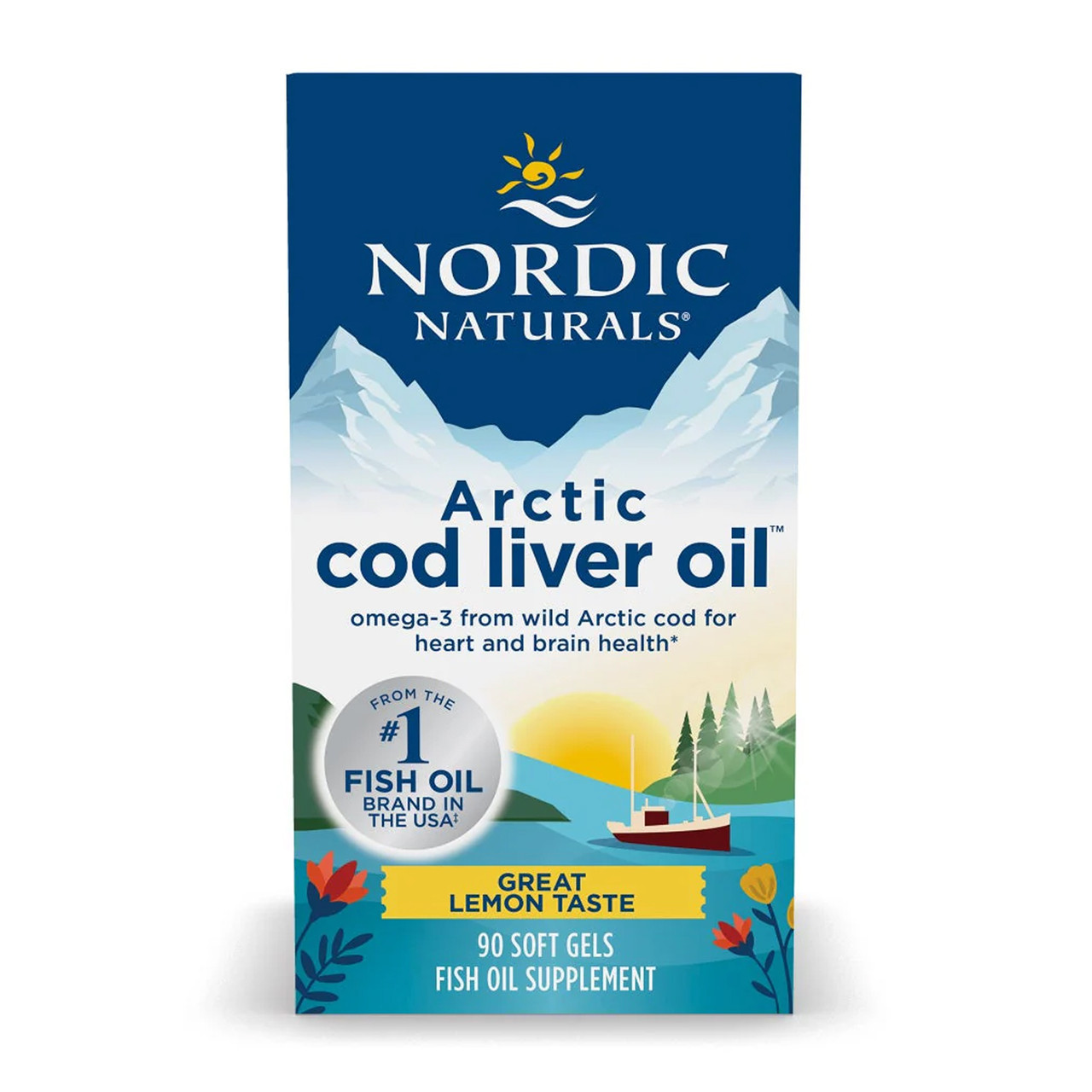 Arctic Cod Liver Oil - 90 softgels, фото 1