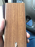 Пластикова лиштва пвх дуб темний