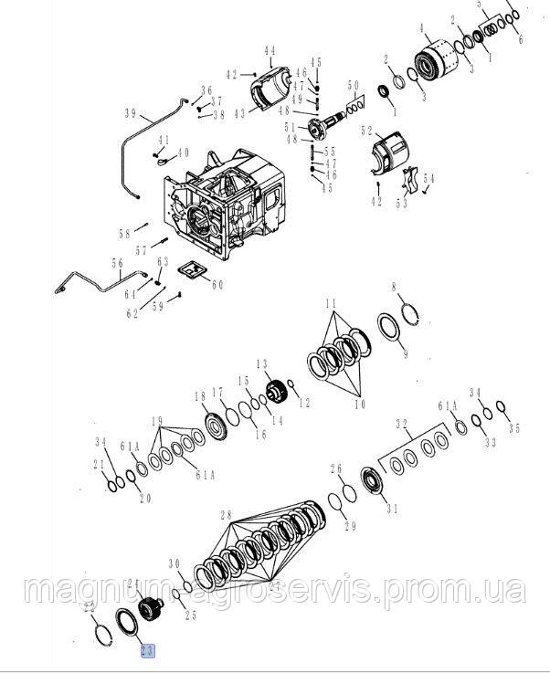 Пластина тормоза стояночного, T8.390/Mag.340, 87347805 - фото 1 - id-p485013704