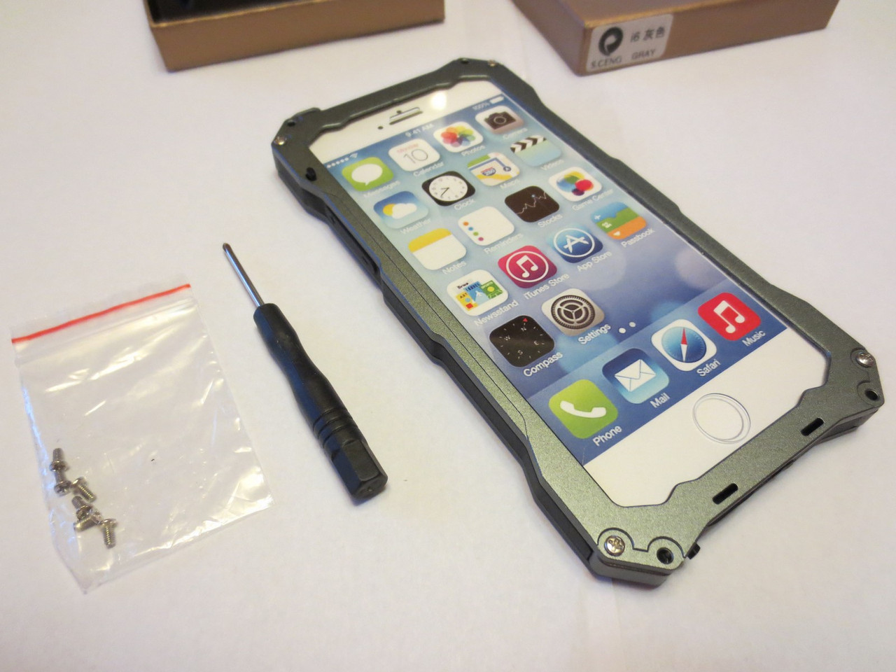 Водонепроникний чохол iPhone 6/6s від S.Ceng Gundam II (ударостійкий/броньований), фото 1