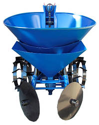 Картоплесаджалка для мотоблока з бункером для добрив Полтава АПК Ц-М