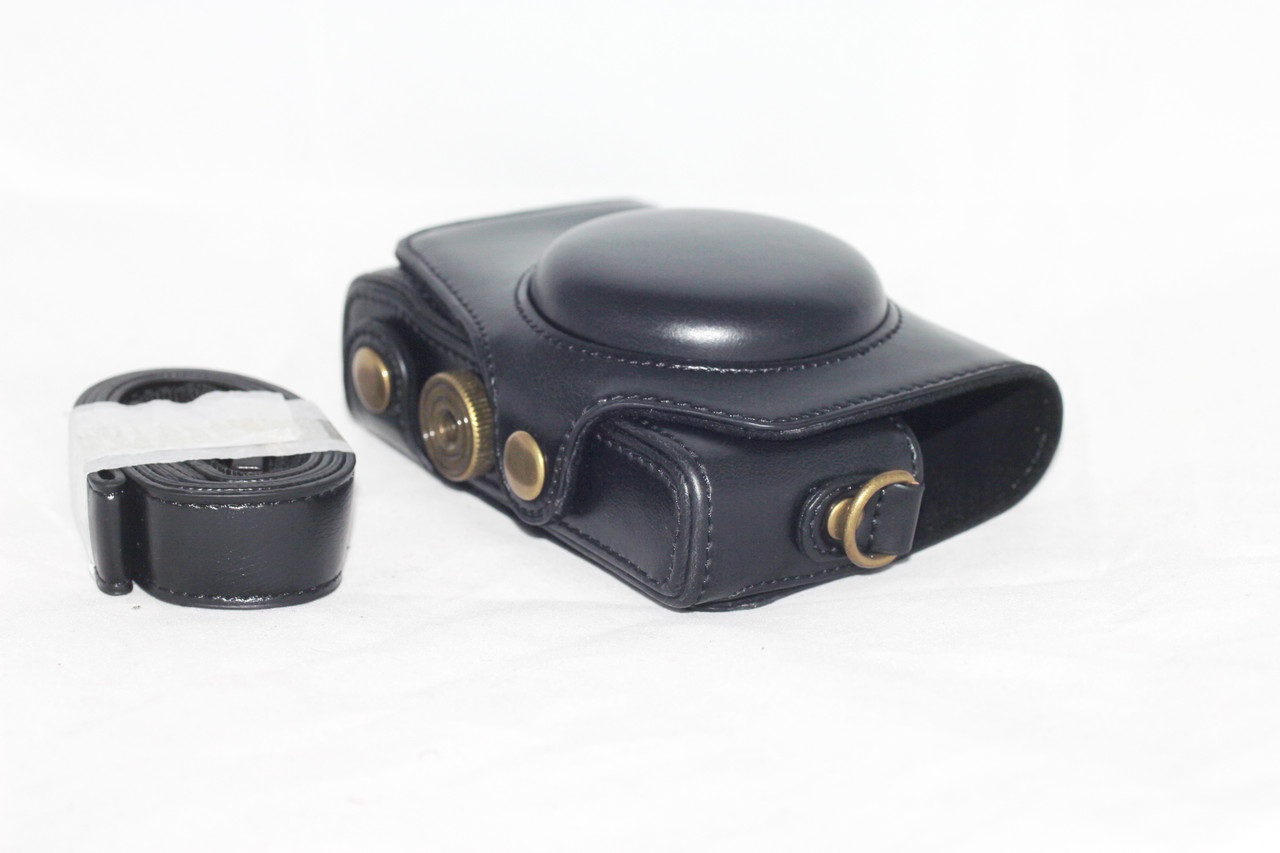 Защитный футляр - чехол для фотоаппаратов CANON Powershot SX700 HS, SX710 HS - черный - фото 1 - id-p502769748