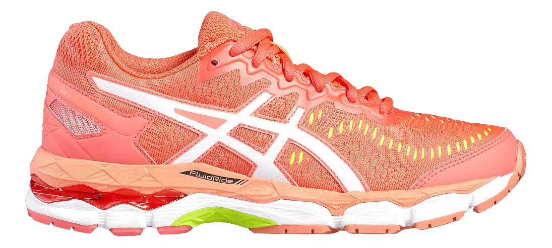 Женские кроссовки Asics Бег GEL-KAYANO 23 GS арт.C618N-2001 PNK/WHT/RED - фото 2 - id-p502774693