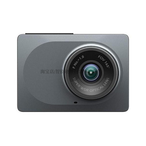 Відеореєстратор Xiaomi Yi Smart Dash camera Car DVR Gray 165 градусів International edition Сірий
