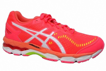 Женские кроссовки Asics Бег GEL-KAYANO 23 GS арт.C618N-2001 PNK/WHT/RED - фото 1 - id-p502774693