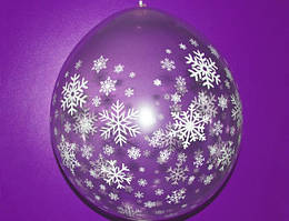 Куля пакувальник "Сніжинки" для подарунків 18" (45 см) Gemar