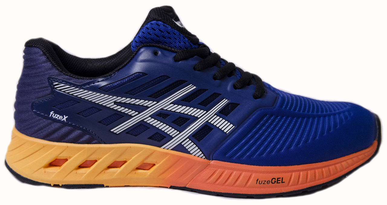Чоловічі кросівки "ASICS FuzeX". Сині (Ліцензія)