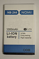 Аккумулятор Nomi i244 (АКБ, Батарея) NB-244 , оригинал