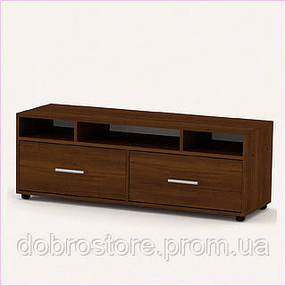 Тумба під ТВ Компаніт Плазма Горіх екко (120х38х43 см) H2M6M61909