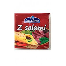 Сир тостовий Lactima з салямі 130г