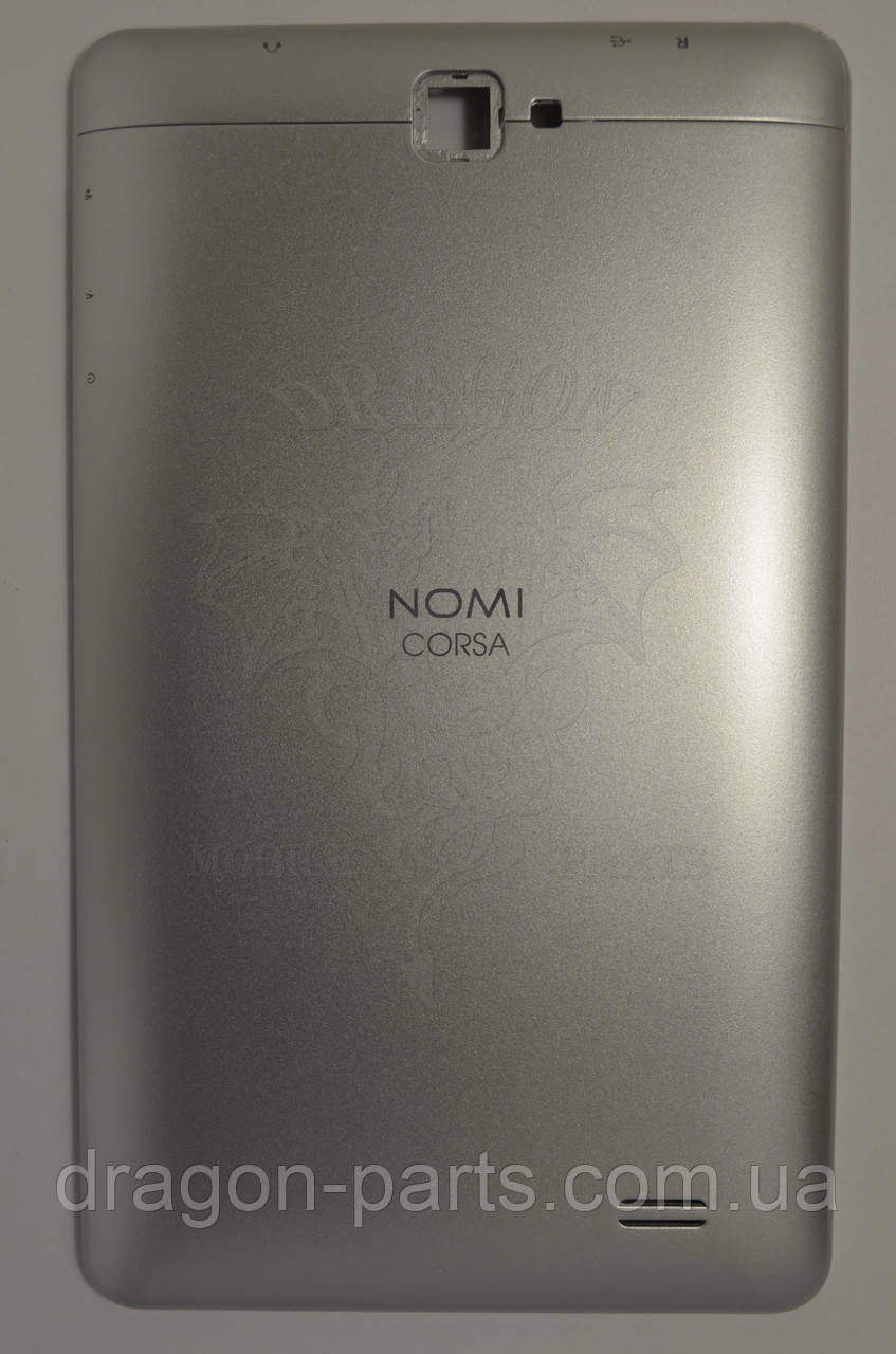Задня кришка (панель) Nomi C070010 Corsa Срібна/Silver, Оригінал.