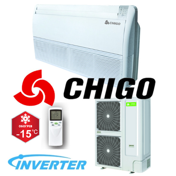 Напольно-потоличний кондиціонер Chigo CUA-36HVR1/COU-36HDR1-A Inverter