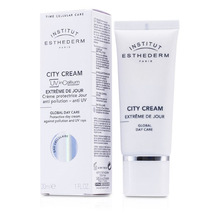 Денний захисний крем City Cream Extreme De Jour для шкіри обличчя Institut Esthederm,30ml, фото 1