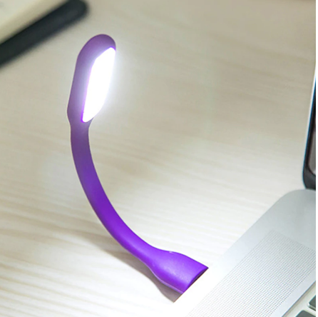 

Светодиодная USB лампа (розовый)