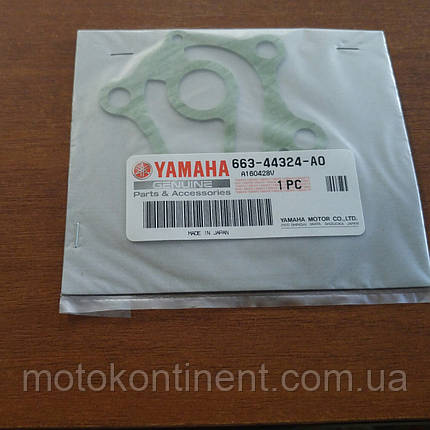 663-44324-A0 Прокладка під дзеркало помпи Yamaha 25-70, фото 1