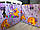 Бортики для дитячого ліжечка 120х60 см, "Ведмедики на місяці" фіолетові, фото 3