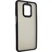 Чехол TPU+PC Lyon Frosted для Xiaomi Redmi Note 9s / Note 9 Pro / Note 9 Pro Max Black