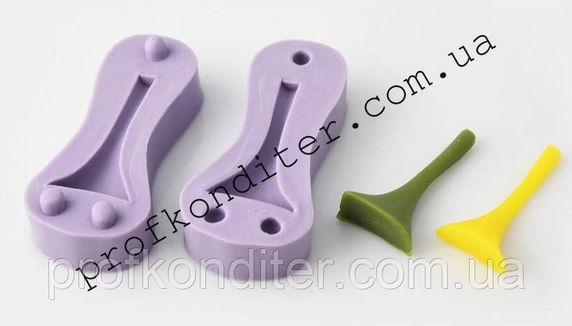 Силіконовий 3D молд "Каблук №2", фото 1