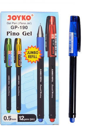 Ручка гелева Joyko Pino Gel синя, фото 2