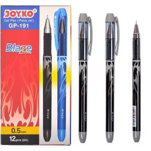 Ручка гелева Joyko Blaze чорна
