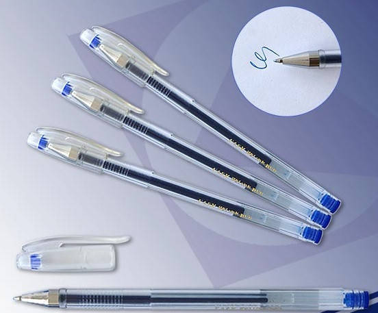 Ручка гелева "Easy gel" EA888 (синя) /12уп,144бл,1152ящ, фото 2