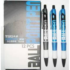Ручка кулькова автоматична "Techjob" TB258 Tizo Harmony (синя)