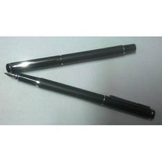Ручка перова BAOER GB71G чорна зі сріблом