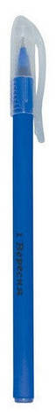Ручка кулькова "1 Вересня" 411079 "Soft Touch" (синя), фото 2