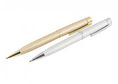 Ручка металева поворотна BAIXIN BP607 (золото/срібло, мікс)