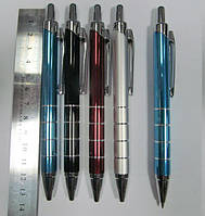 Ручка шариковая автоматическая BAIXIN BP711 металл (цветной микс)