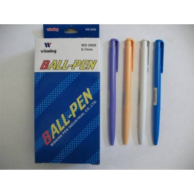 Ручка кулькова Winning WZ-2009 автоматична (в картонному пакованні), фото 2