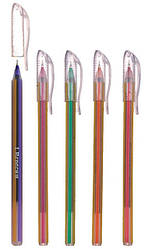 Ручка кулькова "1 Вересня" 411054 "Softy" (синя)