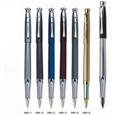 Ручка металева капілярна BAIXIN RP988 (золото/асорті)