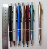 Ручка шариковая автоматическая BAIXIN BP2001(микс цветов без выбора цвета) металл