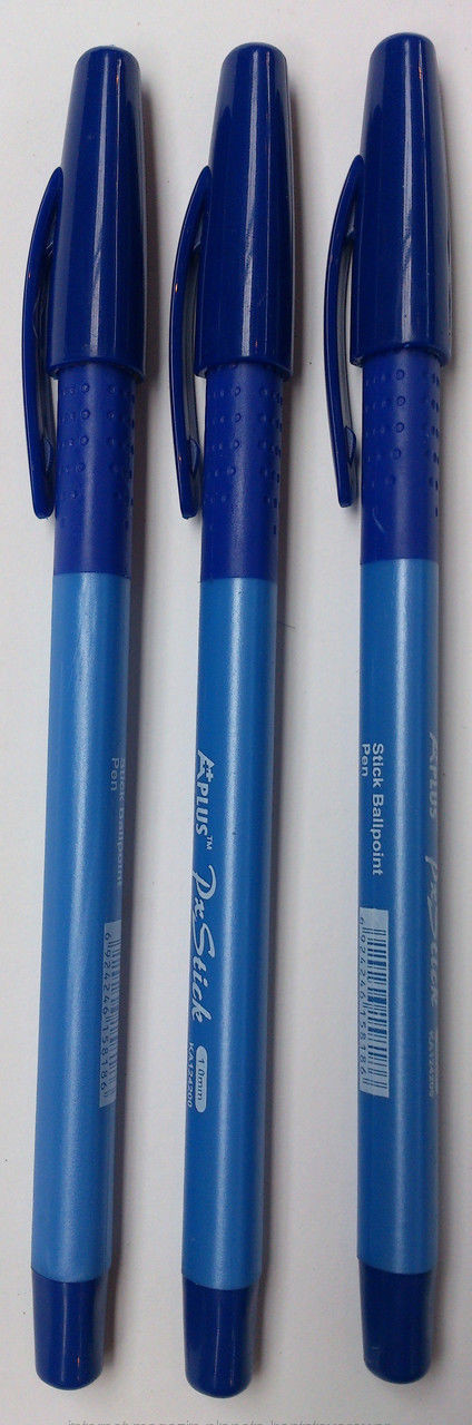 Ручка масляна Beifa/A plus KA124200 (1mm) тригранна/12уп,144бл