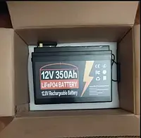 Новий акумулятор LiFePO4 12.8V 350Ah з BMS, зарядний пристрій у подарунок