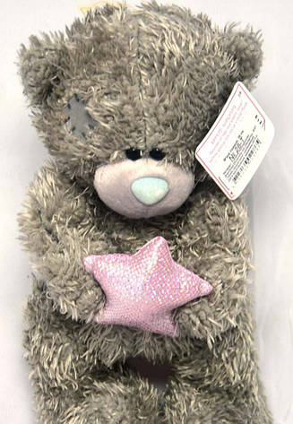 Іграшка "Ведмедик Тедді" із зіркою (плюшевий) 28 см. No28-Т, фото 2