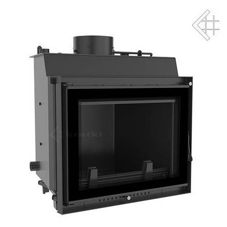 Каминна топка з водяним контуром KRATKI ERYK PW 10 DECO + змійовик, фото 1