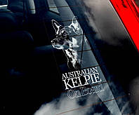 Австралийский Келпи (Australian Kelpie) стикер