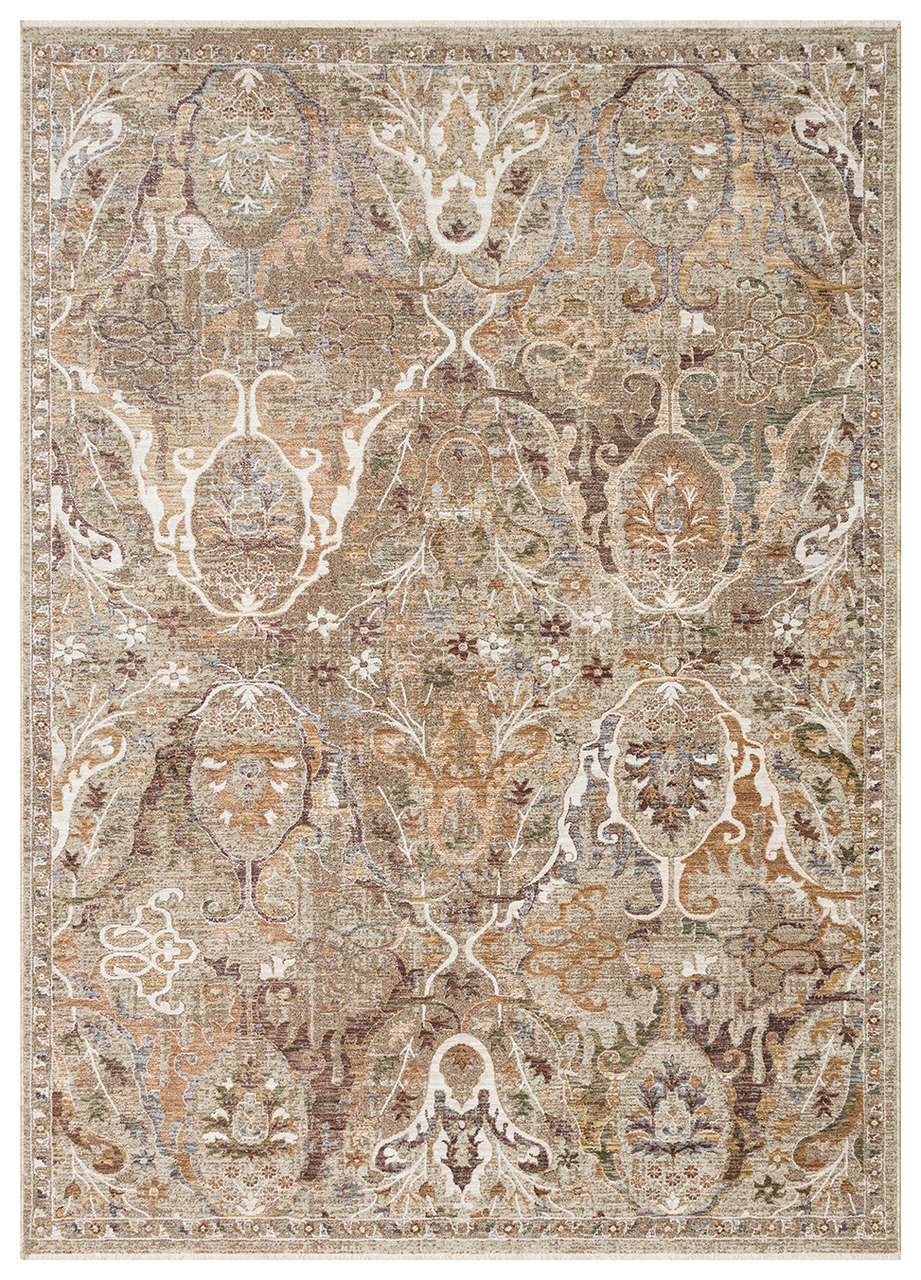 Ковер SOFIA SOF 02 Cream Gold бежево-коричневый прямоугольный 160*230 см, фото 1