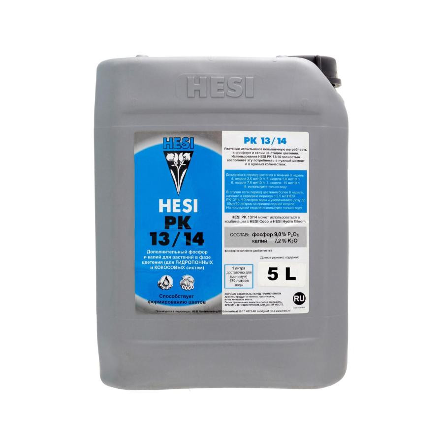 HESI PK 13/14 5L. Мінеральне добриво для гідропоніки. Оригінал. Нідерланди.