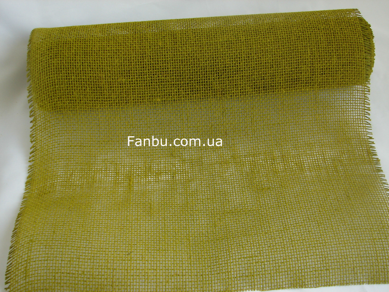 Сітка-мішковина натуральна флористична ,оливкового кольору (лист 0.5* 0.5 м)