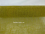 Сітка-мішковина натуральна флористична ,оливкового кольору (лист 0.5* 0.5 м), фото 2