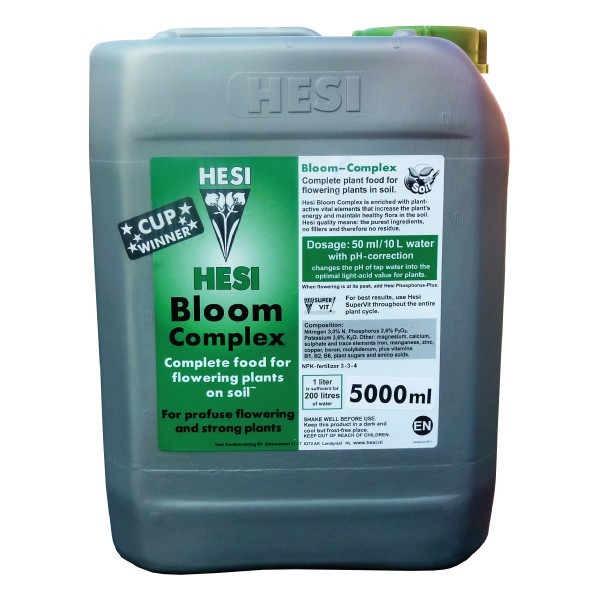 HESI Bloom Complex 5L. Мінеральне добриво для гідропоніки. Оригінал. Нідерланди.