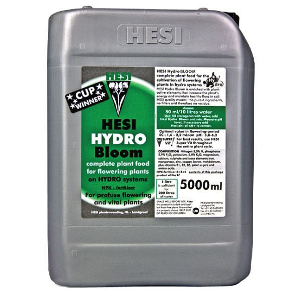 HESI Hydro Bloom 5L Мінеральне добриво для гідропоніки. Оригінал. Нідерланди.